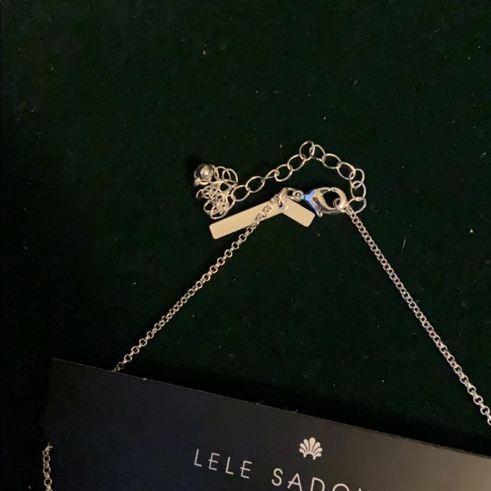 New large circle necklace with 3 inch extender - Picture 2 of 4